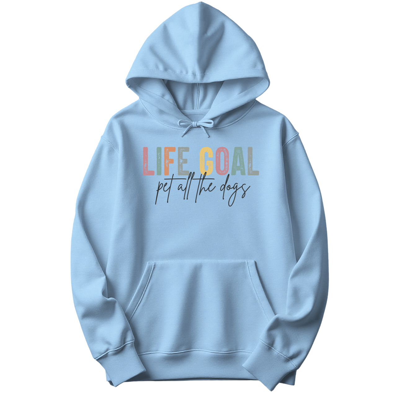 Life Goal Pet All The Dogs Hoodie