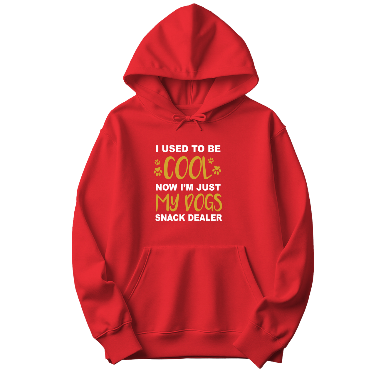 I Used To Be Cool Now I'm Just My Dogs Snack Dealer Hoodie