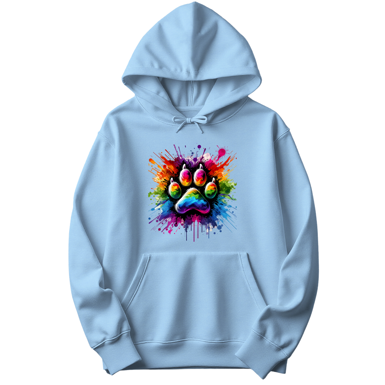 Paw Splainter Paw Print Hoodie