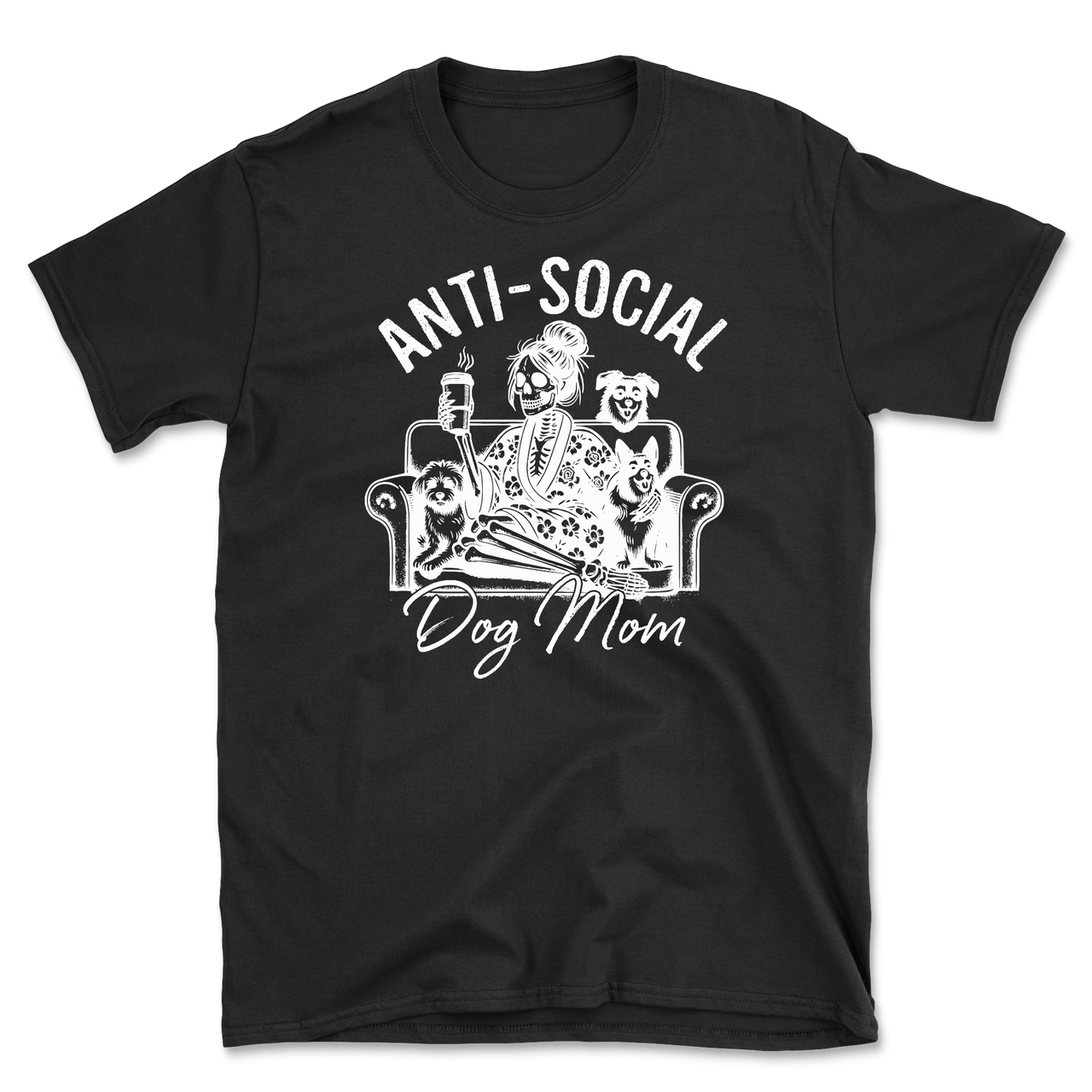 Anti-Social Dog Mom T-Shirt