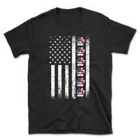 Paw American Flag T-Shirt