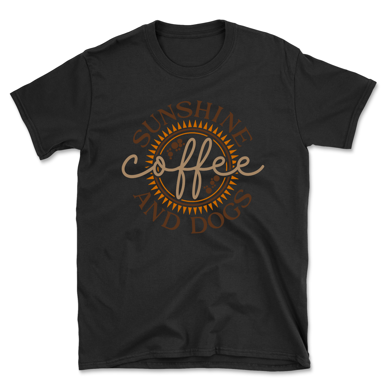 Sunshine Coffee And Dogs T-Shirt