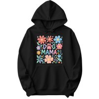 Dog Mama Floral Hoodie