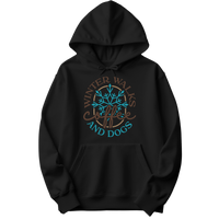 Winter Walks Coffee And Dogs Hoodie