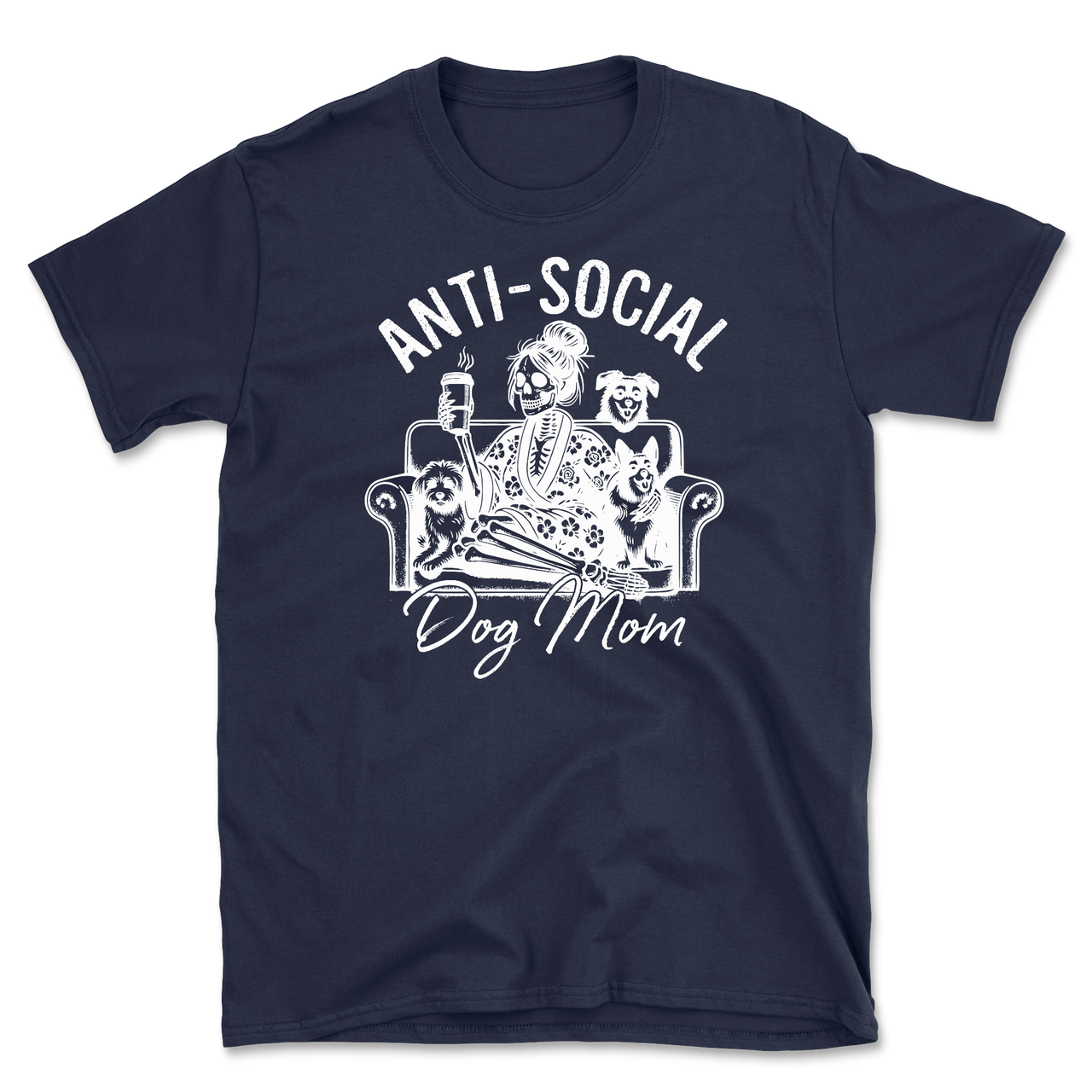 Anti-Social Dog Mom T-Shirt