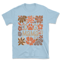Dog Mama Flower Boho T-Shirt