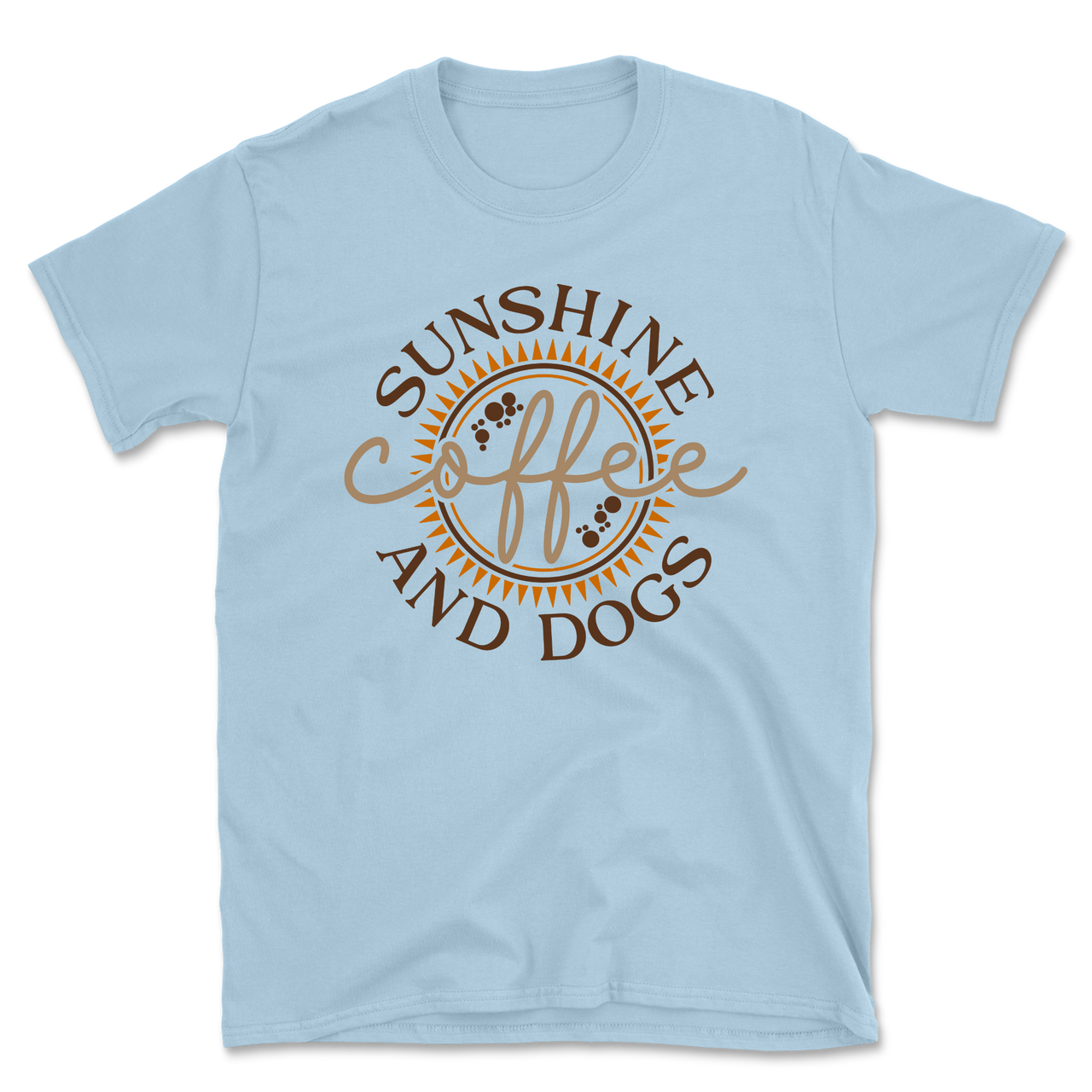 Sunshine Coffee And Dogs T-Shirt