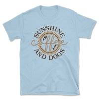 Sunshine Coffee And Dogs T-Shirt