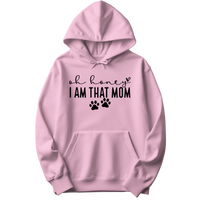 Oh Honey I Am That Mom Paw Prints Hoodie