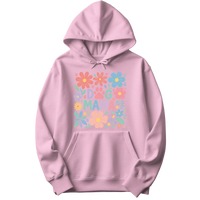 Dog Mama Floral Hoodie
