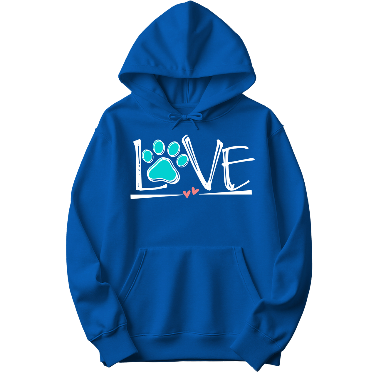 Love In Every Paw Print Hoodie