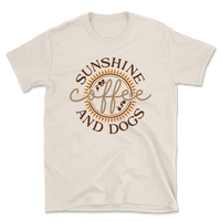 Sunshine Coffee And Dogs T-Shirt