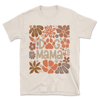 Dog Mama Flower Boho T-Shirt