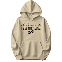 Oh Honey I Am That Mom Paw Prints Hoodie