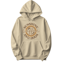 Sunshine Coffee And Dogs Hoodie