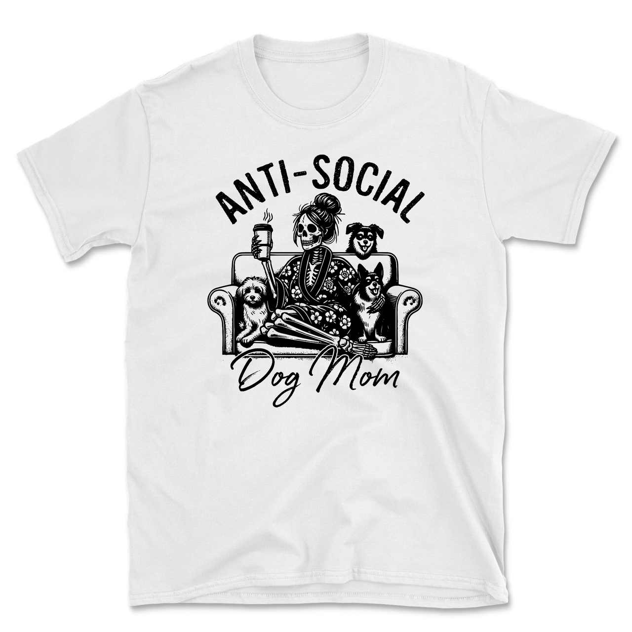 Anti-Social Dog Mom T-Shirt