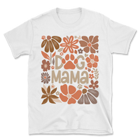 Dog Mama Flower Boho T-Shirt