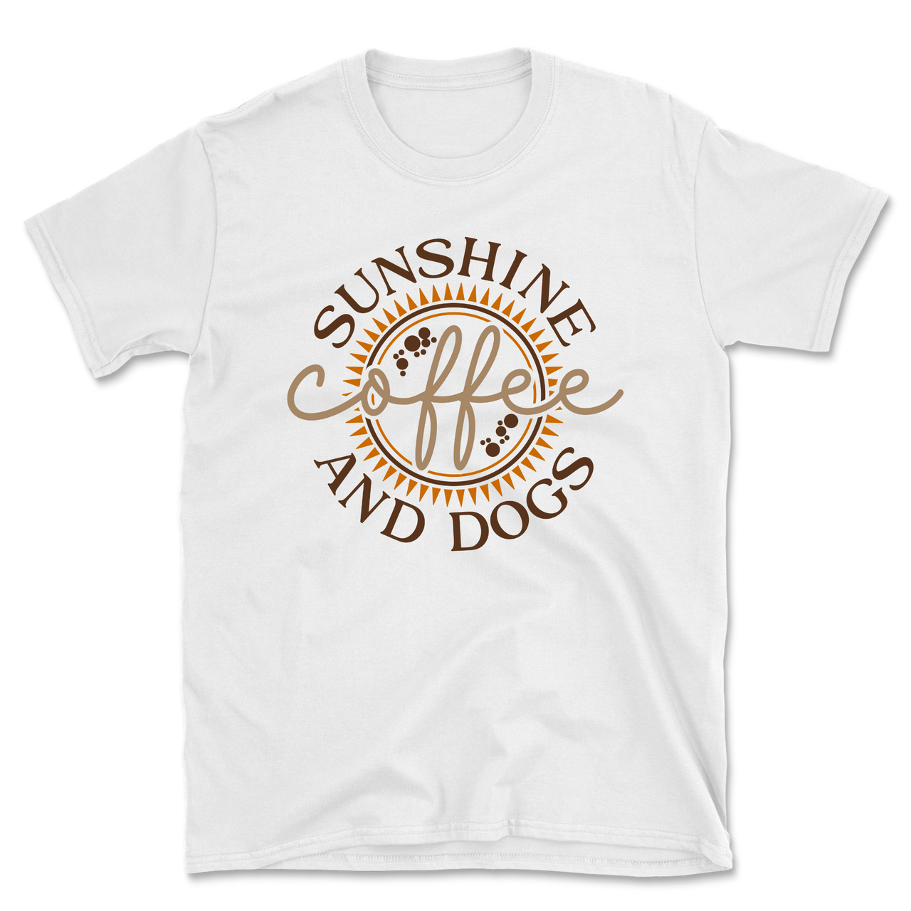 Sunshine Coffee And Dogs T-Shirt