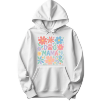 Dog Mama Floral Hoodie