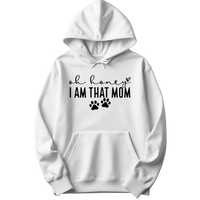 Oh Honey I Am That Mom Paw Prints Hoodie