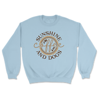 Sunshine Coffee And Dogs Sweatshirt