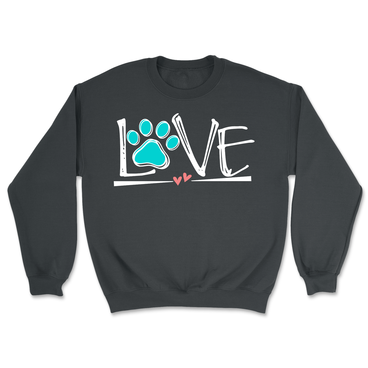 Love In Every Paw Print Sweatshirt