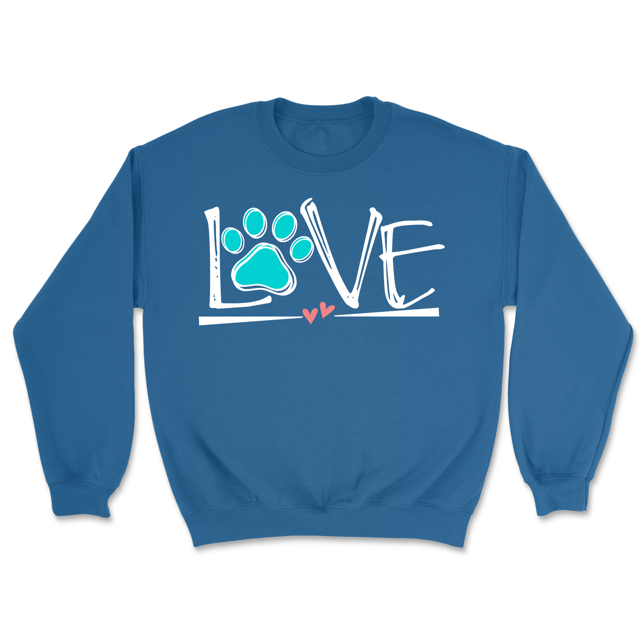 Love In Every Paw Print Sweatshirt
