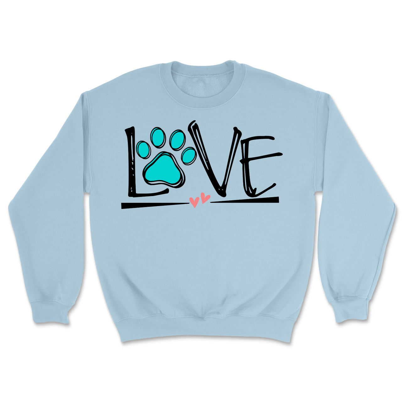 Love In Every Paw Print Sweatshirt