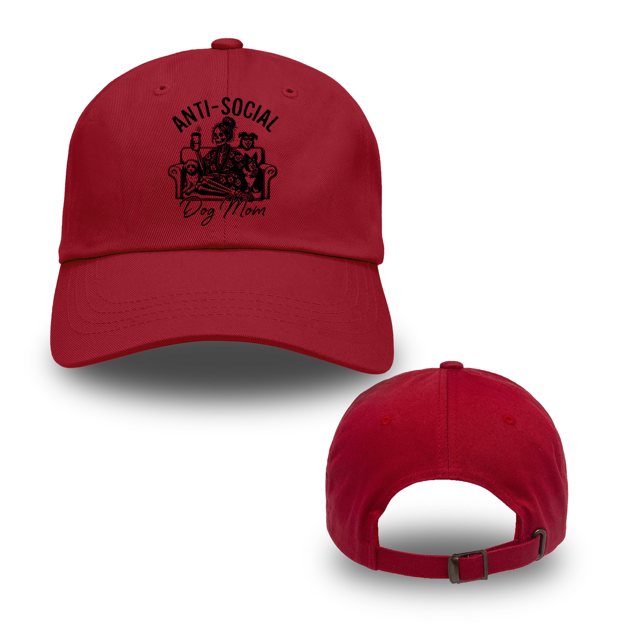 Anti-Social Dog Mom Hats