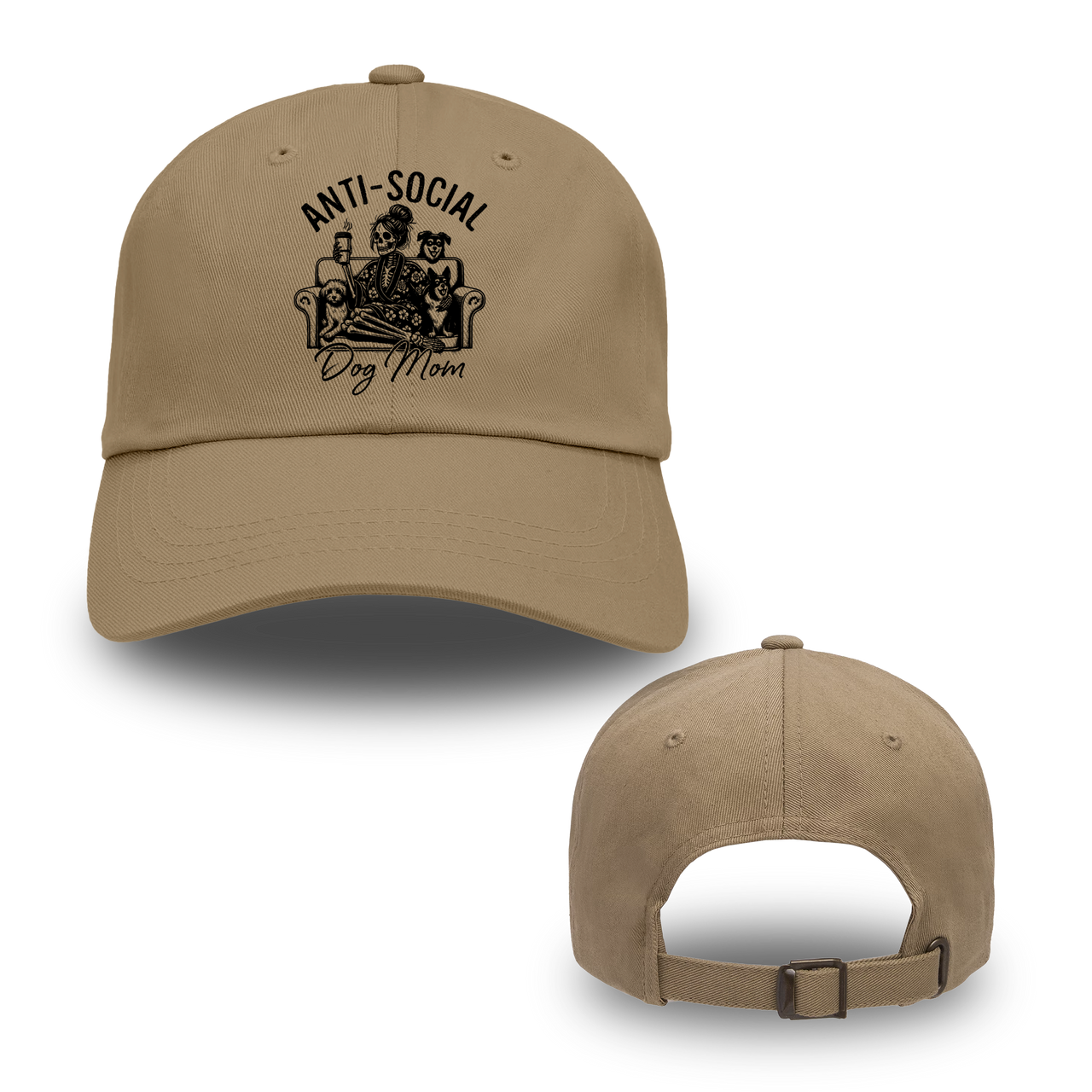 Anti-Social Dog Mom Hats