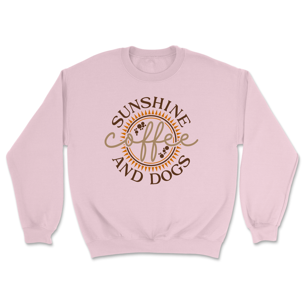 Sunshine Coffee And Dogs Sweatshirt