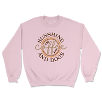 Sunshine Coffee And Dogs Sweatshirt