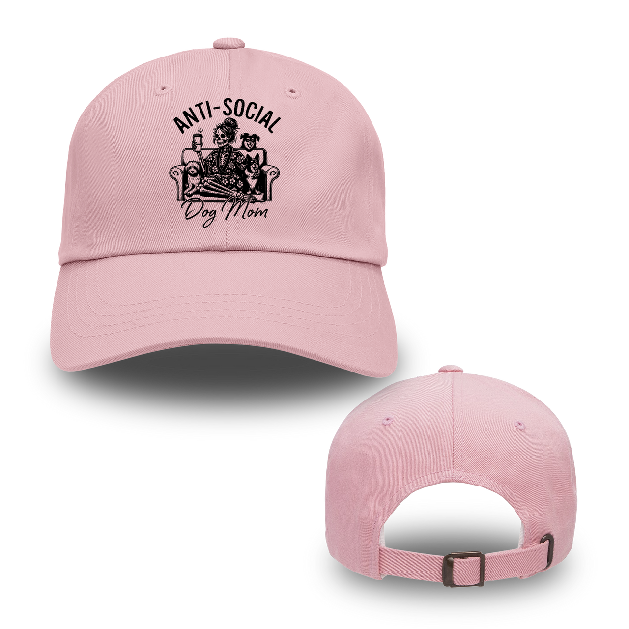 Anti-Social Dog Mom Hats