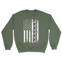 Paw American Flag - Sweatshirt