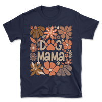 Dog Mama Flower Boho T-Shirt