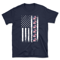 Paw American Flag T-Shirt