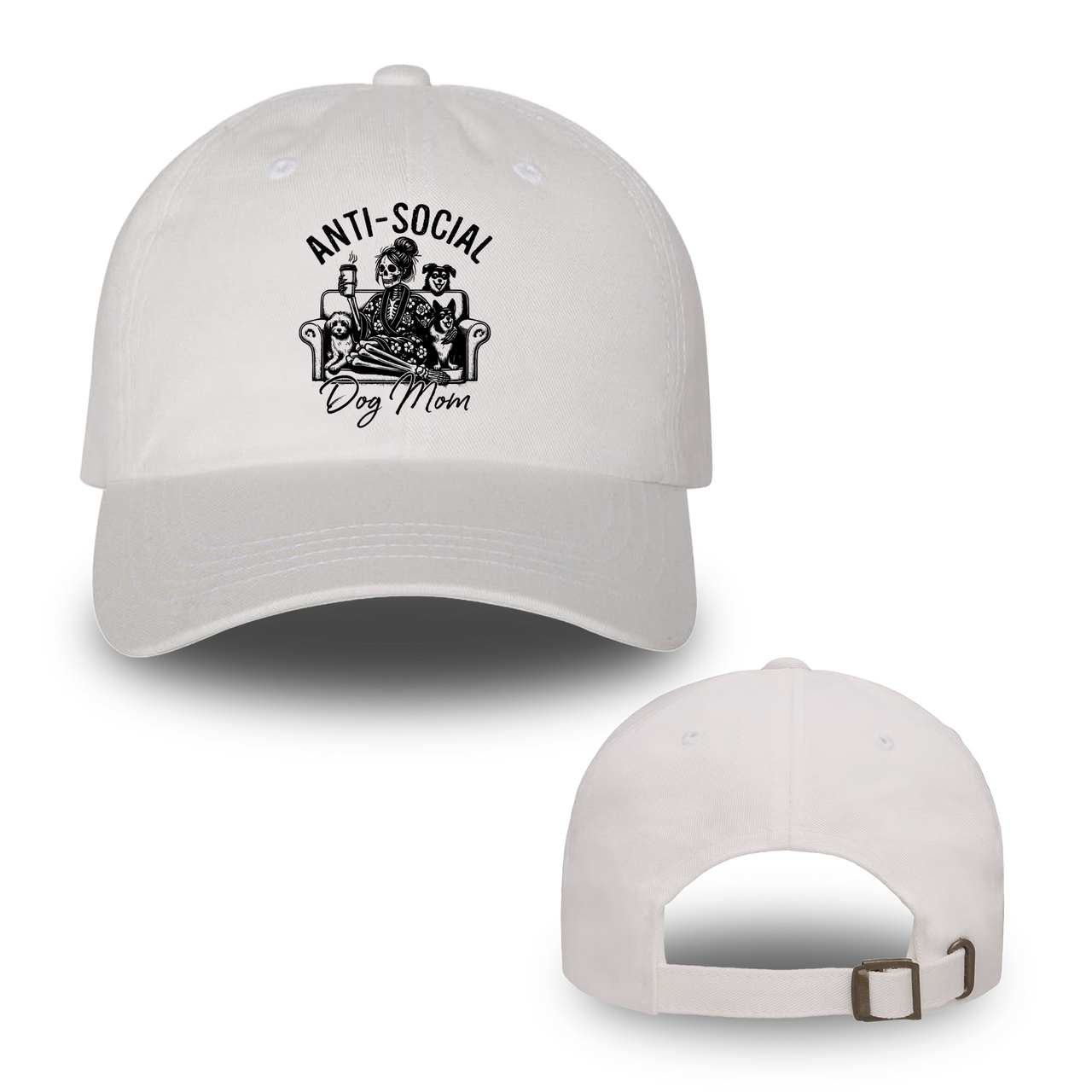 Anti-Social Dog Mom Hats